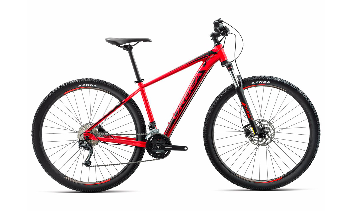 Фотографія Велосипед Orbea MX 27 40 (2018) 2018 Червоно-чорний